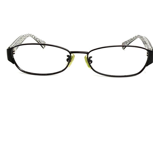 COACH NEW YORK “ROSE” Eyeglasses Frame HC5018 9077 53-15-135 Black Matte 19556 - Picture 1 of 7